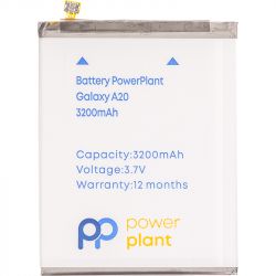  PowerPlant Samsung Galaxy A20 (EB-BA505ABN) 3200mAh (SM170685)