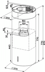  Faber Cylindra Isola Evo Plus Bk Matt A37 (335.0572.104) -  5