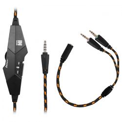  Gemix N20 Gaming Black/Orange, Mini jack, , ,  1.2  -  4