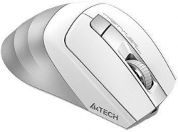  A4Tech Fstyler FB35CS, Icy White, USB,  , , BT+RF (Combo), 1200/1600/2000/2400 dpi, 125 Hz, 6 ,  Li  -  3