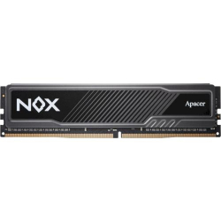 ' 16Gb DDR4, 3000 MHz, Apacer Nox, Black, 16-18-18-38, 1.35V,   (AH4U16G30C08YMBAA-1)