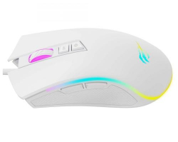  Havit MS1034, White, USB, , 800-4800 dpi, RGB , 7 , 1.6  (HV-MS1034) -  3