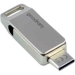   USB 32Gb Goodram ODA3, Silver, Type-C / USB 3.2 Gen 1,  60/20 / (ODA3-0640S0R11)