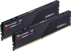  24Gb x 2 (48Gb Kit) DDR5, 5200 MHz, G.Skill Ripjaws S5 (XMP), Black, 40-40-40-83, 1.1V,   (F5-5200J4040A24GX2-RS5K) -  2