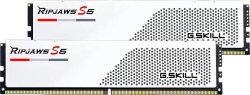 ' 48Gb x 2 (96Gb Kit) DDR5, 5200 MHz, G.Skill Ripjaws S5 (XMP), White, 40-40-40-83, 1.1V,   (F5-5200J4040A48GX2-RS5W)