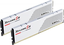 ' 48Gb x 2 (96Gb Kit) DDR5, 5200 MHz, G.Skill Ripjaws S5 (XMP), White, 40-40-40-83, 1.1V,   (F5-5200J4040A48GX2-RS5W) -  2