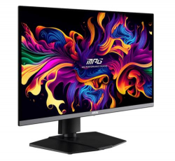  26.5" MSI MPG 271QRX QD-OLED, Black, QD-OLED, 2560x1440 (16:9), 0.03 , 360 , 250 /, 1 500 000:1, 178/178, 2xHDMI/DP/Type-C, 2xUSB 2.0, VESA 100x100 , 98% aRGB / 99% DCI-P3 / 138% sRGB, FreeSync Premium Pro -  3