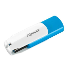   USB 128Gb Apacer AH357, White/Blue, USB 3.2 Gen 1 (AP128GAH357U-1) -  2