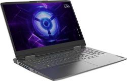  Lenovo LOQ 15IRH8, Storm Grey, 15.6" (1920x1080, IPS), Core i5-12450H (8x2.0-4.4 GHz), 16Gb DDR5, 512Gb NVMe, GeForce RTX 4060 (8Gb), WiFi 6, Bluetooth 5.1, Web, 1xType-C / 3xUSB 3.0, HDMI, 60 Wh,   (82XV010JRA)