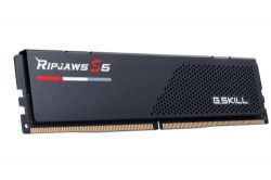  16Gb x 2 (32Gb Kit) DDR5, 6400 MHz, G.Skill Ripjaws S5, Black, 36-48-48-102, 1.35V,   (F5-6400J3648F16GX2-RS5K) -  4