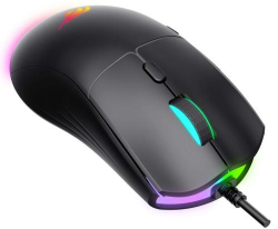  Havit MS1030, Black, USB, , 1200-3600 dpi, RGB , 6 , 1.5  (HV-MS1030) -  3