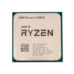  AMD (AM4) Ryzen 5 3500X, Tray, 6x3.3 GHz (Turbo Boost 4.1 GHz), L3 32Mb, Matisse, 7 nm, TDP 65 ,   (100-000000158)