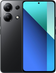  Xiaomi Redmi Note 13 Midnight Black, 2 Nano-SIM, 6.67" (24001080, 120 ) AMOLED, Qualcomm Snapdragon 685 (4x2.8 GHz + 4x1.9 GHz), RAM 8GB, ROM 512GB, MicroSD (Max 1Tb), GPS, Wi-Fi, BT, LTE, 4 Cam, Li-Ion 5000mAh, Android 13