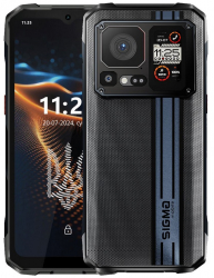  Sigma mobile X-treme PQ58 Black, 2 Nano-Sim, 6.58" (1080x2408) IPS FHD+, MediaTek Helio G99, RAM 12Gb, ROM 256Gb, microSD, GPS, Wi-Fi, LTE, 3 Cam (64Mp + 24Mp + 16Mp), Li-Ion 6280mAh, Android 13