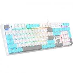  A4Tech Bloody S510R (Icy White), RGB ,  , USB, 446 x 132 x 37 ,   1.8  -  2