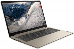  15" Lenovo ideapad 1 15ALC7 (82R400WBRA) Sand 15.6" (1920x1080, IPS, 60Hz), AMD Ryzen 5 5625U(6x2.3-4.3GHz), 16Gb DDR4, SSD 512Gb, AMD Radeon, Web, Wi-Fi 6, BT 5.2, 1xType-C/1xUSB3.2/1xUSB2.0, HDMI, 42Wh, DOS -  2