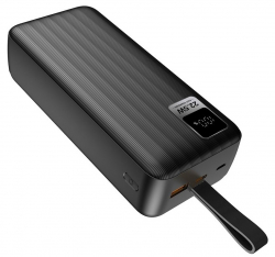    30000 mAh, ColorWay, Black, 22.5 , 1xType-C (PD3.0) / 1xUSB (QC4.0), .  Type-C / Lightning,  LED  (CW-PB300LPC5BK-PDD) -  5