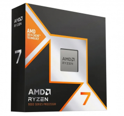  AMD (AM5) Ryzen 7 9800X3D, Box, 8x4.7 GHz (Turbo Boost 5.2 GHz), Radeon Graphics, L3 96Mb, Zen 5, 4 nm, TDP 120W,  ,       (100-100001084WOF)