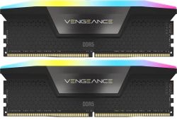  24Gb x 2 (48Gb Kit) DDR5, 6000 MHz, Corsair Vengeance RGB, Black, 36-44-44-96, 1.4V,  , Bulk (CMH48GX5M2E6000C36)