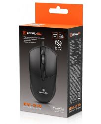  REAL-EL RM-214, Black, USB, , 800 dpi, 2 , 1,5 -  7