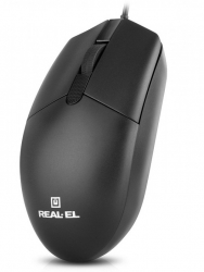  REAL-EL RM-210, Black, USB, , 1000 dpi, 4 , 1,5  -  7