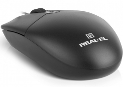  REAL-EL RM-210, Black, USB, , 1000 dpi, 4 , 1,5  -  8