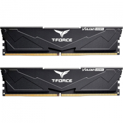 ' 16Gb x 2 (32Gb Kit) DDR5, 6400 MHz, Team Vulcan, Black, 40-40-40-84, 1.35V,   (FLBD532G6400HC40BDC01) -  1