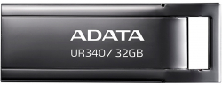   USB 32Gb ADATA UR340, Black, USB 3.2 Gen 1,  100 / (AROY-UR340-32GBK) -  1