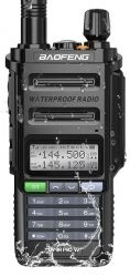  Baofeng UV-9R Pro V2, Black, LCD 320240, 2.4", UHF400~480   VHF136~174 ,   128, 1800 