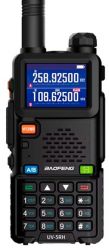  Baofeng UV-5RH(M), Black, LCD 320240, 2.4", UHF400~470   VHF136~174 ,   999, 2500 