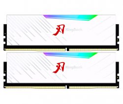  16Gb x 2 (32Gb Kit) DDR5, 7200 MHz, KingBank Soarblade RGB, White, 34-45-45-115, 1.4V,   (K5.01.FLA5HD9301)