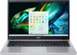  15" Acer Aspire 3 A315-24P-R654 (NX.KDEEX.01A) Pure Silver 15.6" FullHD 1920x1080 IPS , AMD Ryzen 5 7520U 2.8-4.3GHz, RAM 16GB, SSD 512GB, AMD Radeon Graphics, DOS