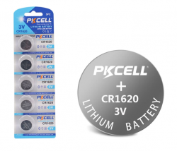  CR1620, , PKCELL, 5 , 3V, Blister