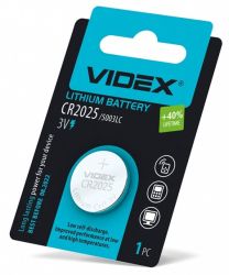  CR2025, , Videx Excellent!, 1 , 3V, Blister (CR2025 1pcs BLISTER CARD) -  1