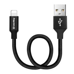  USB <-> Lightning, ColorWay, Red, 0.25, 2.4A (CW-CBUL048-BK)