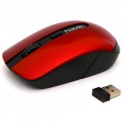  Wireless Havit HV-MS989GT Black/Red, Optical, 1600 dpi (6950676251623)