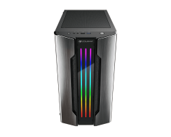  Cougar Gemini M Iron Gray, Mini Tower,  , Mini ITX / Micro ATX, 2x3.5"/4x2.5", 1xUSB 2.0, 1xUSB 3.0,  Trelux RGB, Glass Wings   -  8