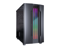  Cougar Gemini M Iron Gray, Mini Tower,  , Mini ITX / Micro ATX, 2x3.5"/4x2.5", 1xUSB 2.0, 1xUSB 3.0,  Trelux RGB, Glass Wings   -  9