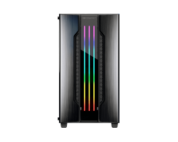  Cougar Gemini M Iron Gray, Mini Tower,  , Mini ITX / Micro ATX, 2x3.5"/4x2.5", 1xUSB 2.0, 1xUSB 3.0,  Trelux RGB, Glass Wings   -  2