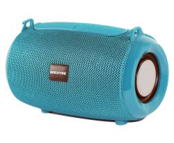   2.0 Borofone BR4, Teal, 2x4B, MicroSD, FM radio,   , 6000mAh