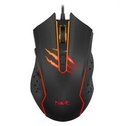  Havit HV-MS1027, Gaming Black, USB, 2400 dpi (6939119030896)