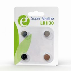 Батарейки AG10/LR1130, EnerGenie, 4 шт, Blister (EG-BA-LR1130-01)