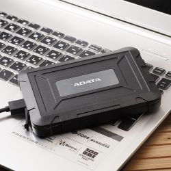   2.5" ADATA ED600, Black, 1x2.5" SSD/HDD, USB 3.0 (AED600-U31-CBK) -  6