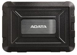   2.5" ADATA ED600, Black, 1x2.5" SSD/HDD, USB 3.0 (AED600-U31-CBK)