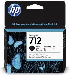  HP 712 (3ED71A), Black, DesignJet T230/630/650, 80 