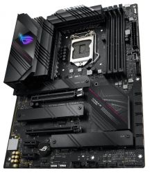 . 1200 (B560) Asus ROG STRIX B560-E GAMING WIFI, B560, 4xDDR4, CrossFireX, Int.Video(CPU), 6xSATA3, 3xM.2, 1xPCI-E 16x 4.0, 1xPCI-E 16x 3.0, 2xPCI-E 1x 3.0, ALC4080, RTL8125B, WiFi 6, Bluetooth 5.2, 7xUSB3.2/7xUSB2.0, HDMI/DP, ATX -  4