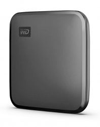   SSD, 1Tb, Western Digital Elements SE SSD, Black, USB 3.0, 400/400 MB/s (WDBAYN0010BBK-WESN) -  3