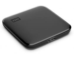   SSD, 1Tb, Western Digital Elements SE SSD, Black, USB 3.0, 400/400 MB/s (WDBAYN0010BBK-WESN) -  4