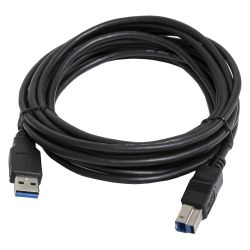  USB 3.0 - USB BM 3  Patron Black (PN-AMBM-USB3-30) -  1