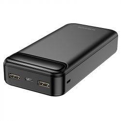    20000 mAh, Borofone BJ14A "Freeway", Black, 2xUSB / Type-C, LED    -  2